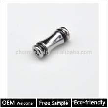 BX091 Wholesale jewelry finding Stainless Steel rope clasp for 4MM leather cord bracelets